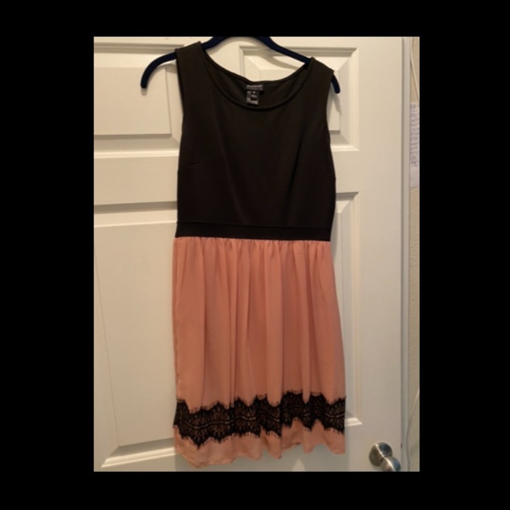 Black/Pink Dress